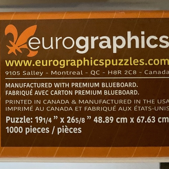 Eurographics Chocolate 1000 piece Jigsaw Puzzle Includes Brownie Recipe - Picture 4 of 9
